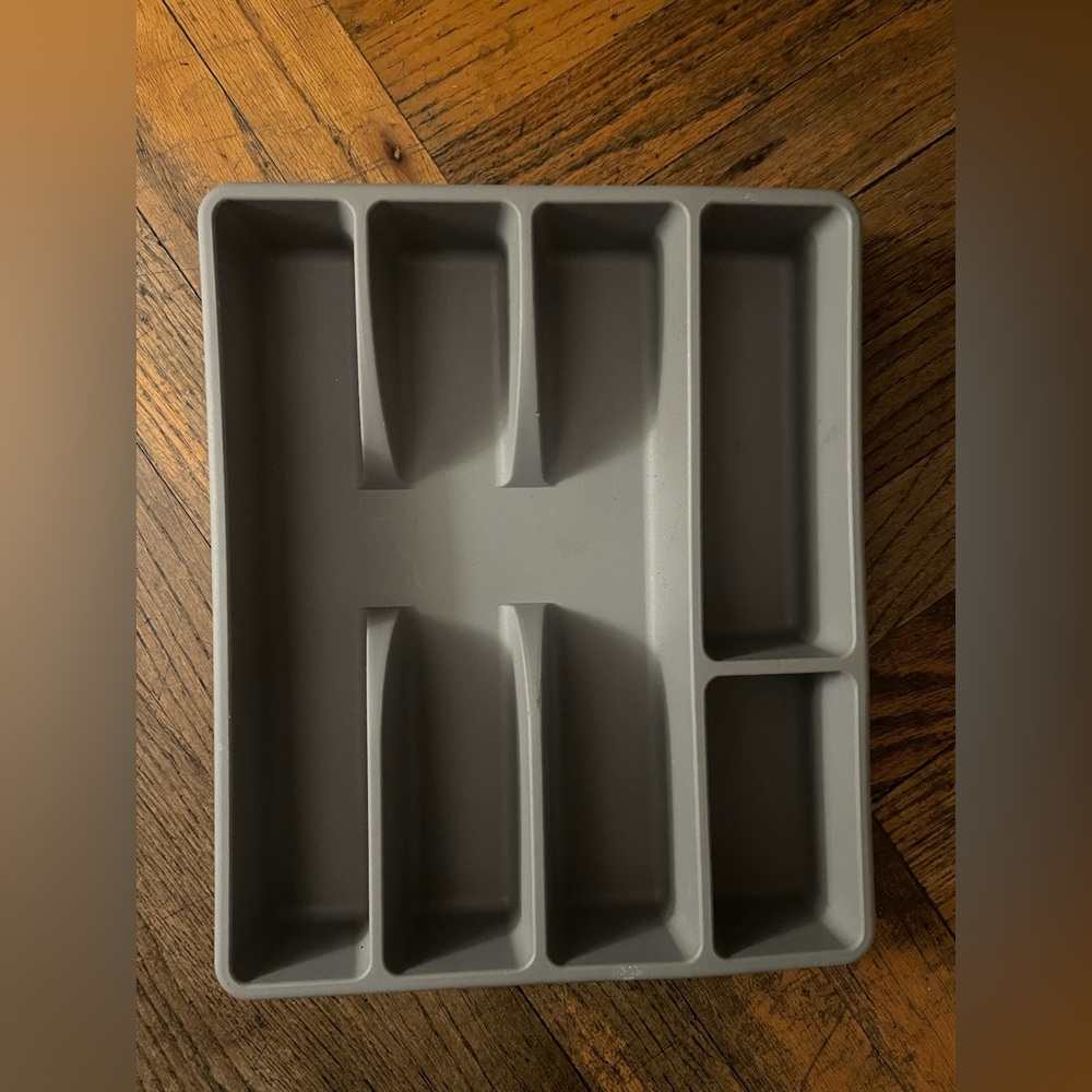 IKEA Gray Utensil Organizer Tray